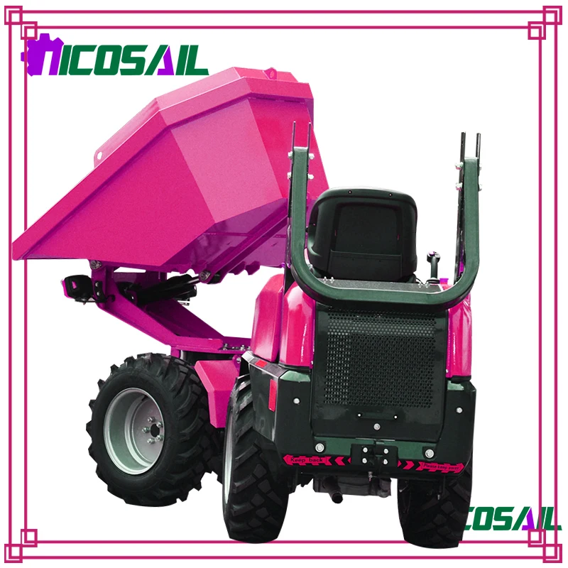

Hot selling and affordable small mini dump truck portable transport vehicle construction hydraulic diesel mini dump truck