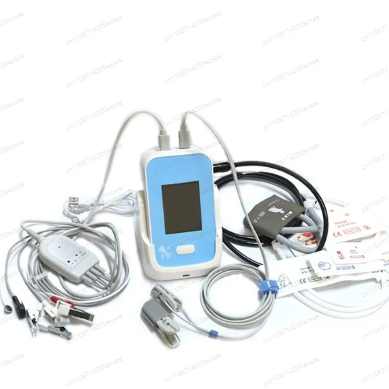 AM6200 Handheld Multi-parameter Veterinary ECG Monitor Device