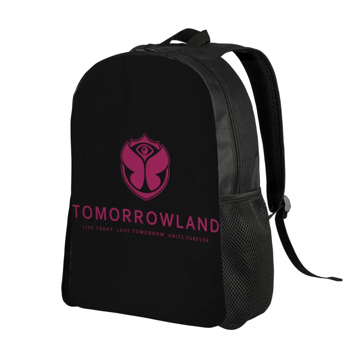 Customized Tomorrowland Backpack College School Students Bookbag Fits 15 Inch Laptop Belgian Electronic Dance Festival Bags