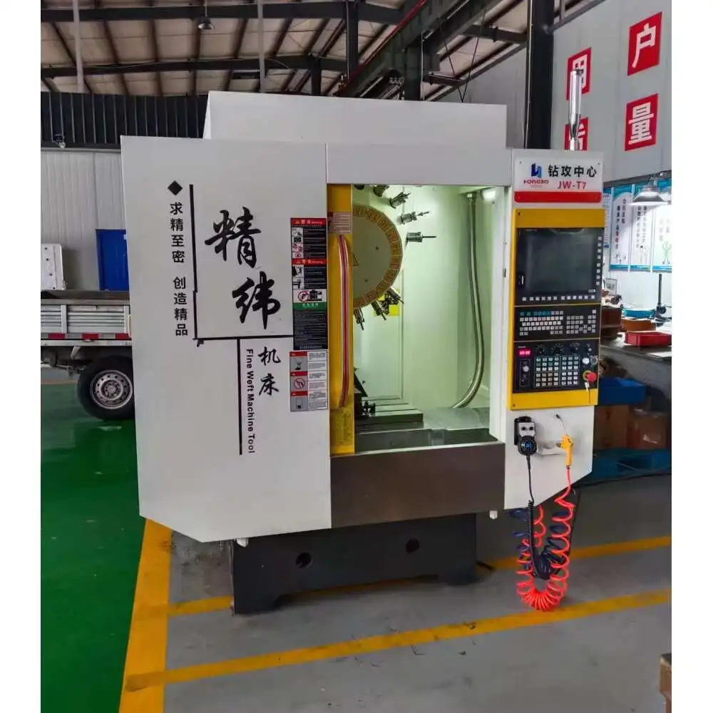 JW-T7 Fanuc Control System 3 Axis CBC Vertical Milling Processing Hining Center