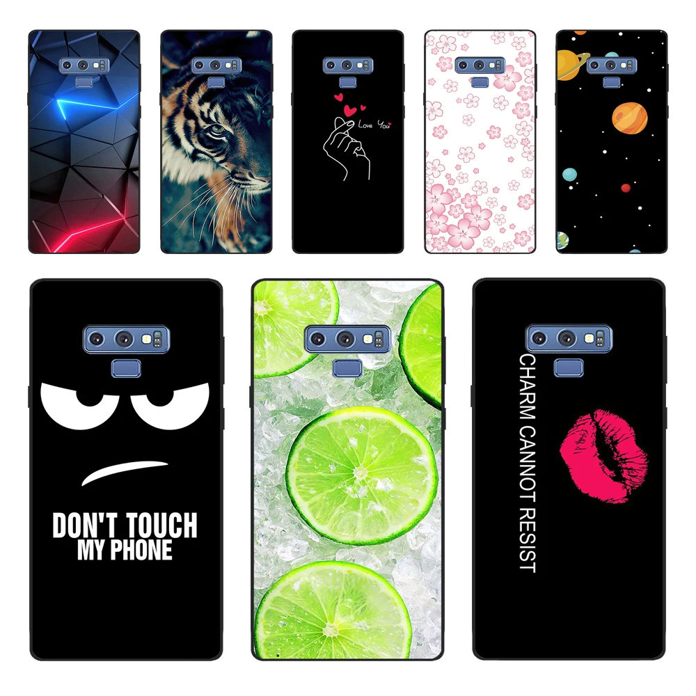 Para Samsung Galaxy Note 9 Funda de silicona para Samsung Galaxy Note 9 Note9 Funda TPU Funda para Samsung Note 9 Funda de teléfono