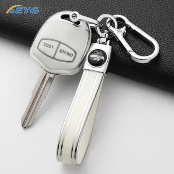 DUDELY 2/3鍵遙控鑰匙殼,適用於三菱藍瑟、歐藍德、帕杰羅、V73、戈藍遙控鑰匙 10 最佳銷售 三菱鑰匙圈套 - №10