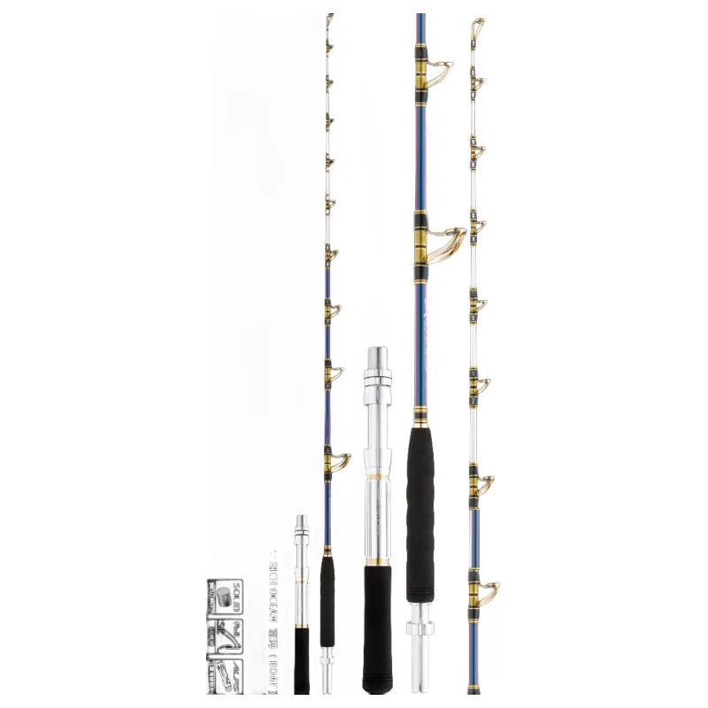 

Rich Powerful Ocean Boat Fishing Rod Sea Fishing Rod Custom Logo Rod
