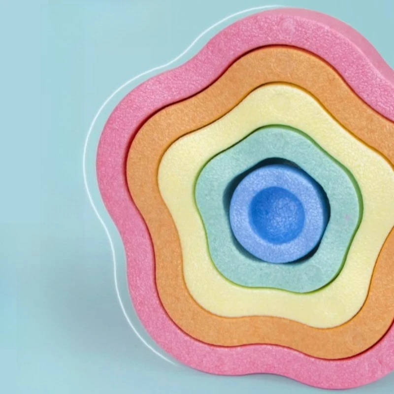 الأطفال التراص الحجر لعبة طفل التوازن لعبة تدريب الحسية أطفال الرياضة التعليم المبكر آمنة داخلي خطوة الحجارة اللعب