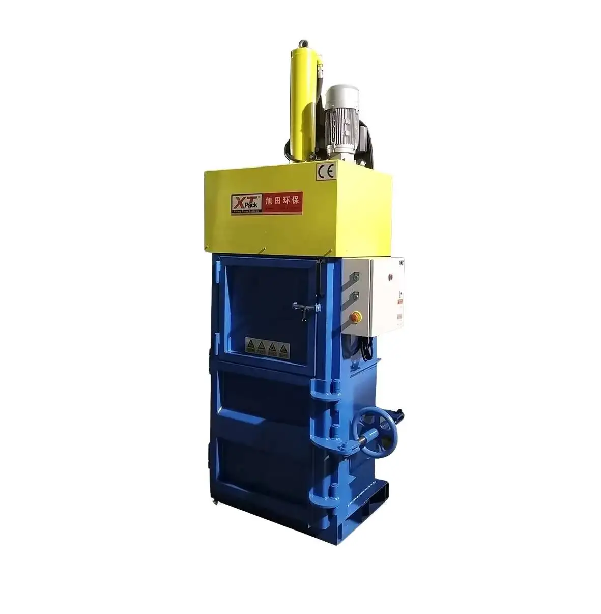 Small Vertical Baler Hydraulic Baling Press Machine For Waste Cartons/Papers/Clothes/Bottles