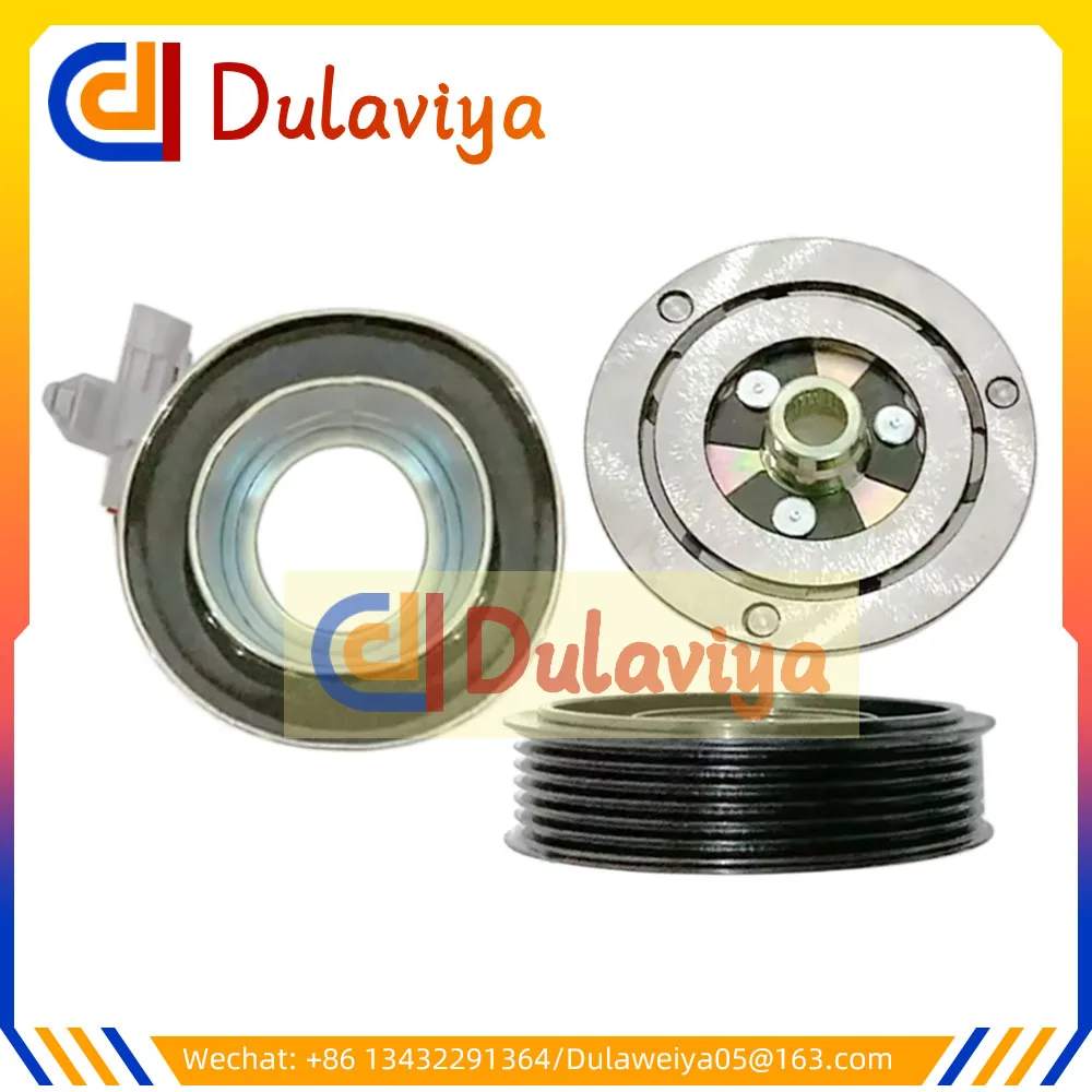 

AC Compressor Clutch Pulley DKV06R For Peugeot 107 Toyota Aygo Citroen C1 883100H010 883100H020 5060217372 5060217332 6453. RJ