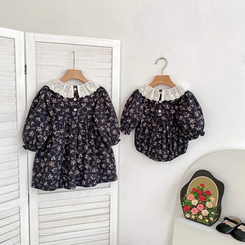 2026 Neuer Frühlings-Baby-Strampler für Mädchen 0-24M Langarm Baumwolle Bedruckt Koreanischer Stil Kletter-Strampler Süße Babykleidung – Detail 5