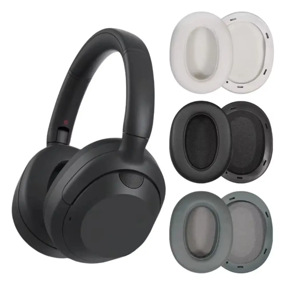 

1Pair Protein Leather Ear Pads Foam Sponge Replacement Ear Cushion Headphone Accessories for Sony ULT WEAR WH-ULT900N