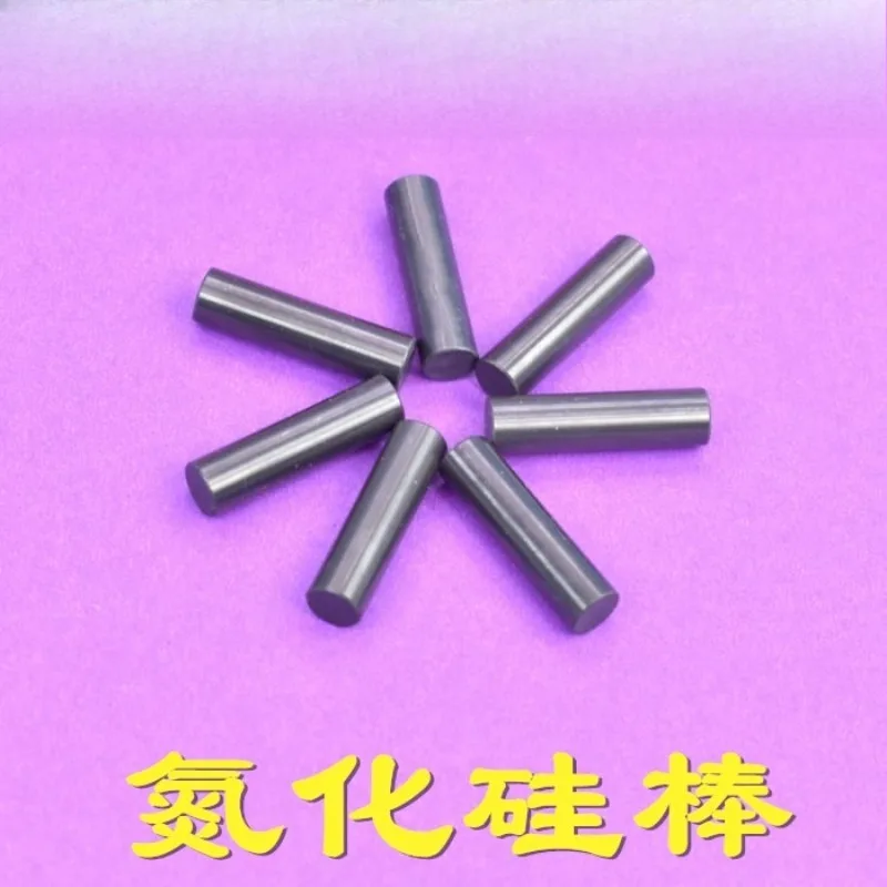 

1pc Low-density High-temp Resistant Sintered Si3N4 Round Rod Hot Pressed Silicon Nitride