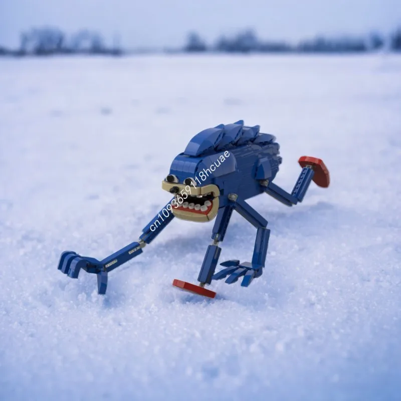 

476 шт. MOC Beast Mode Sonics, строительные кирпичи, креативные развивающие Sonics, игрушки в виде ежиков для детей, подарок на день рождения, блоки