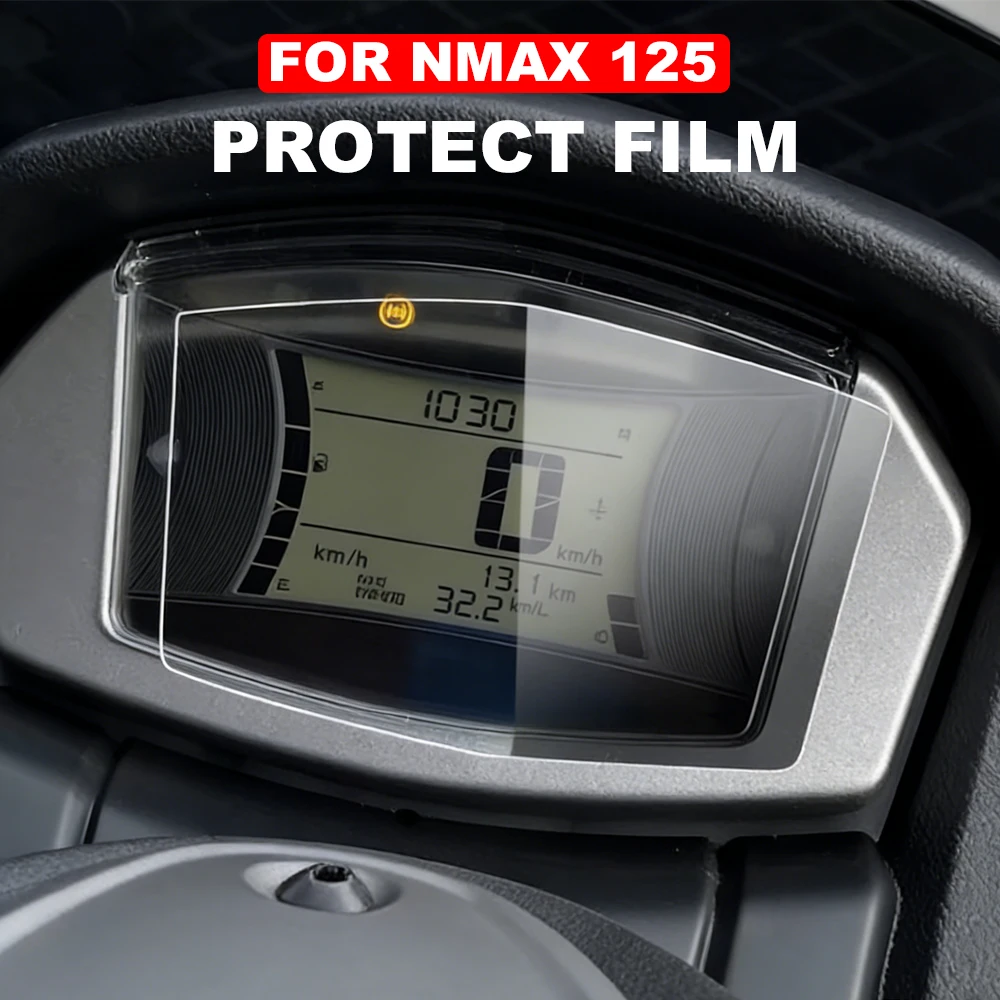 For Yamaha NMAX 125 2020-2023 Protection Film Accessories NMAX155 New Motorcycle Scratch Cluster Screen Dashboard Protect Film