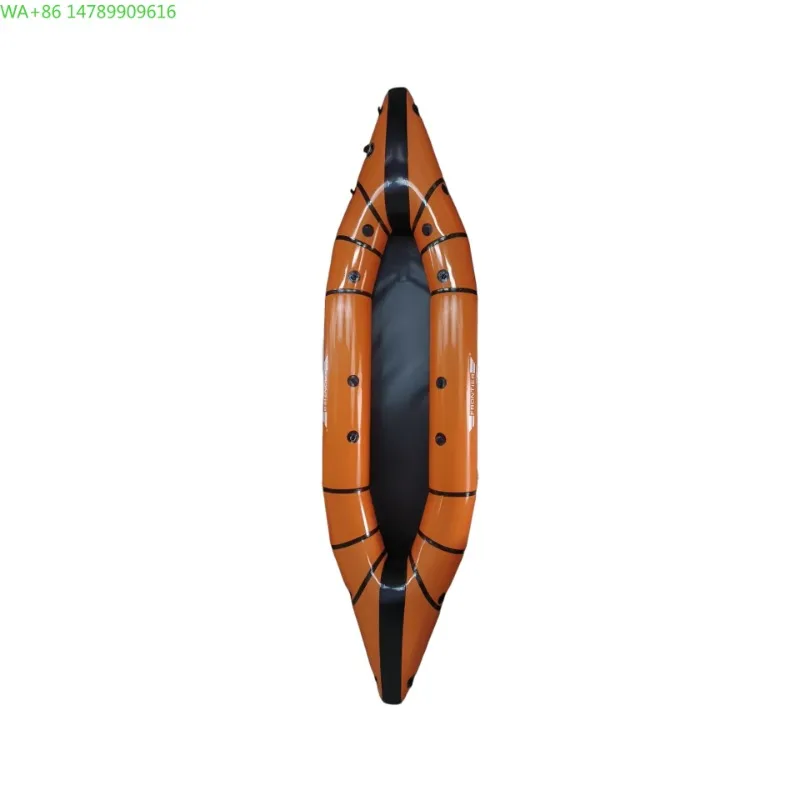 

Factory Ultra-Stable Outdoor Water Touring Inflatable Kayak Two Persons Calm Water Packraft With Skeg