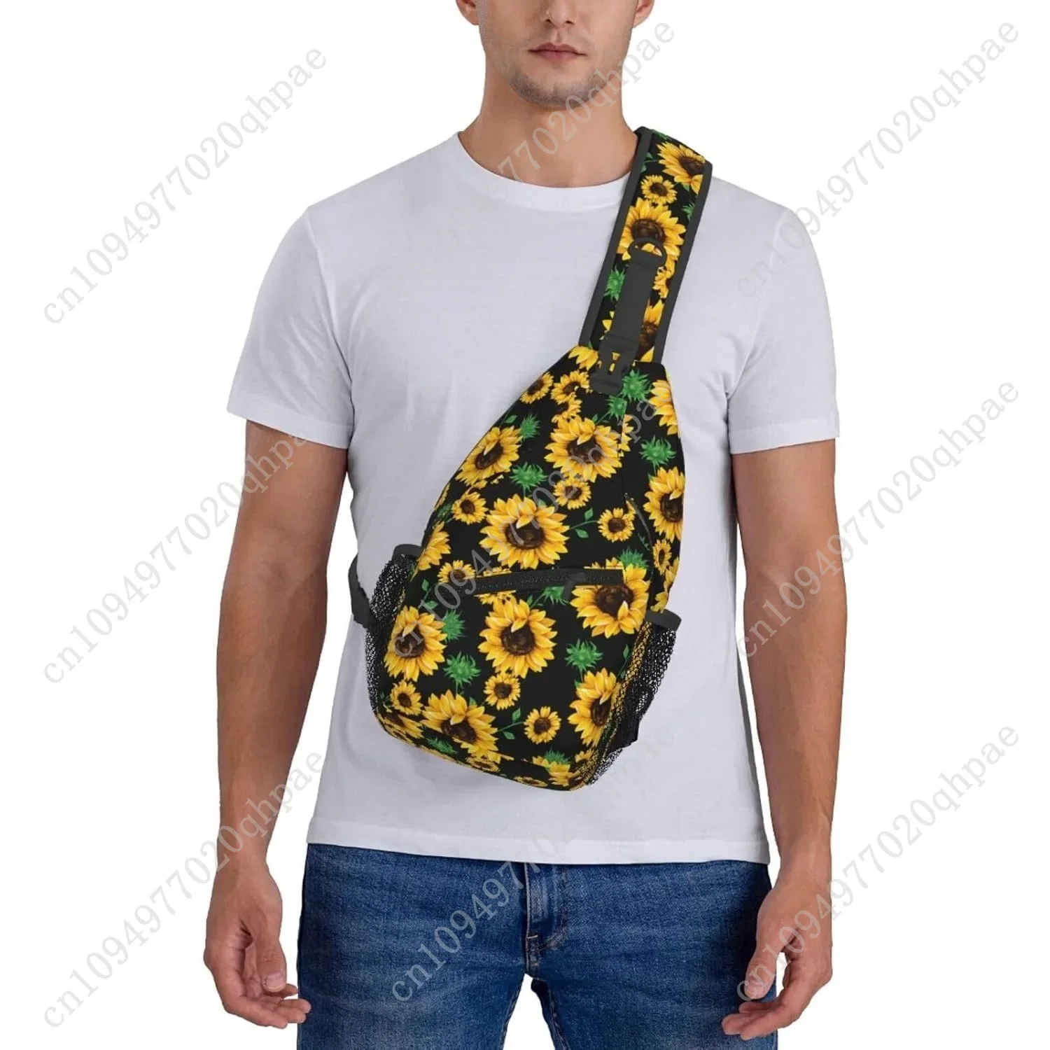 Sling Backpack For Men Hiking Daypack Crossbody Shoulder Bag Travel Chest Pack