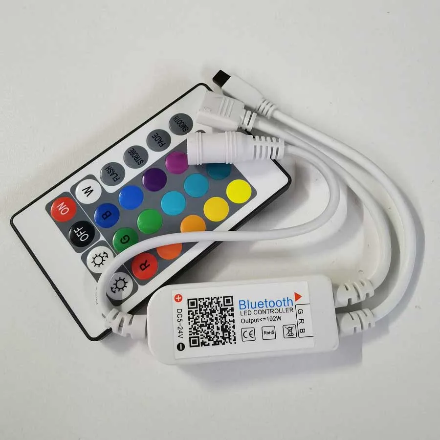 LED-Controller LED-IR-RGB-Controller LED-Lichter-Controller ir Remote-Dimmer DC12V für RGB LED-Streifen