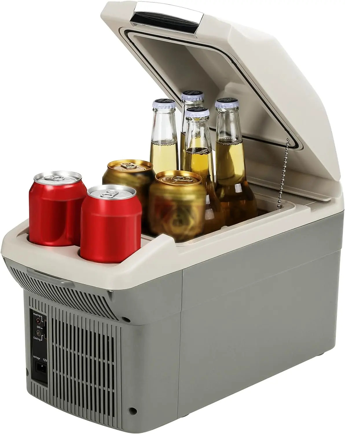 

12V Car Refrigerator Cooler/Warmer 8 Quart (9L) 40℉~140℉,12 Volt DC &110V AC, Electric Car Fridge Portable