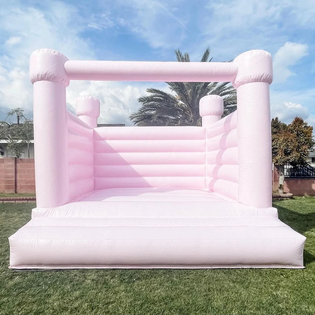 

Party outdoor pink bounce castles children jump play house Bouncy wedding bouncer inflatable bounce house