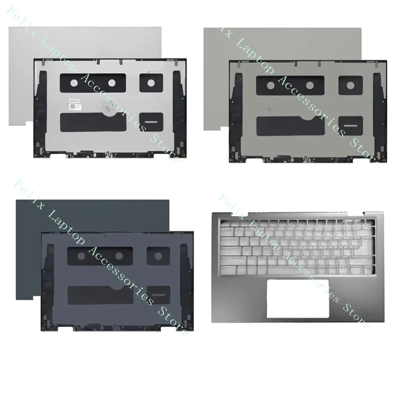 New For lnspiron 5410 5415 2-in-1 Laptop LCD Rear Lid Back Cover Palmrest Upper Replacement Housing
