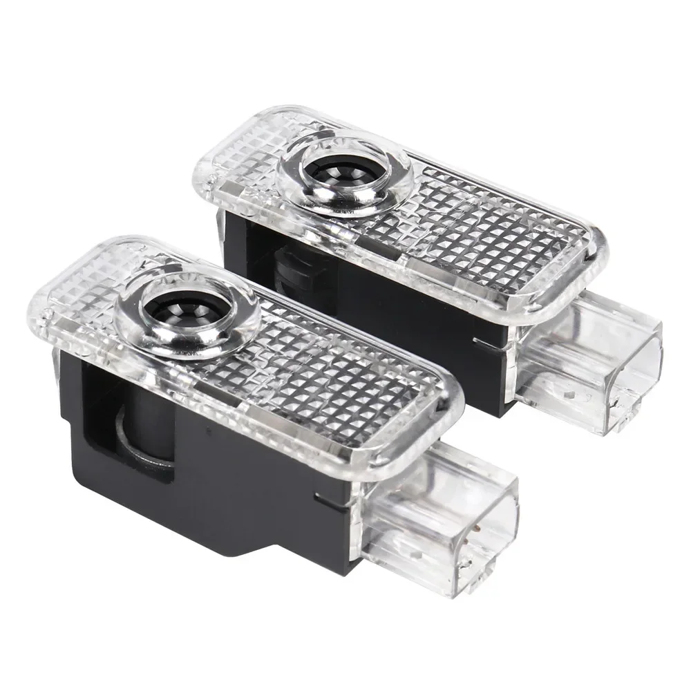 Lumière d'ambiance LED pour portière de voiture, éclairage d'accueil et d'avertissement hors véhicule pour AUDI Q3 8U Q5 8R Q7 Q8 TT A1 A3 8P 8V 8L A4 B6 B7 B7 B8 B9 A5 A6 C5 C6 C7 A7 A8