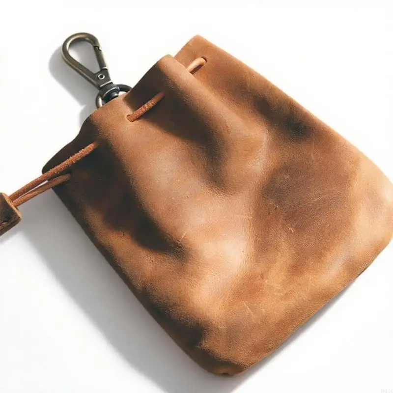 

Handmade Leather Jewelry Organizers Hanging Soft Texture for Necklace 964A