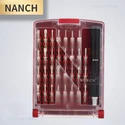 NANCH Screwdriver 31 in 1 Precision Combination Screwdriver CRV Mobile Phone Computer Digital Maintenance Kit Repair Hand Tools