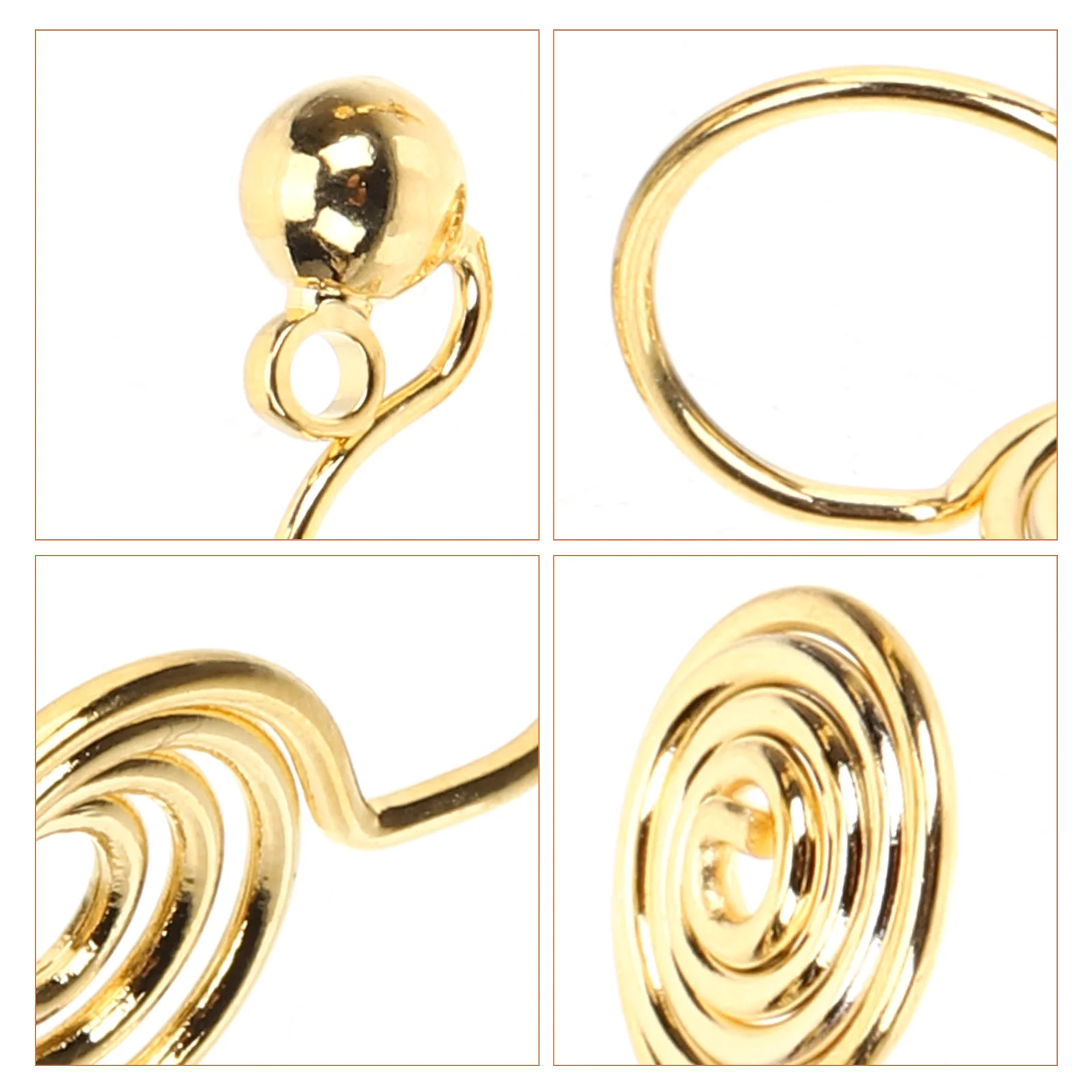 

16Pairs Earring Converter Clip on Metal DIY Base Accessories Lightweight Durable Ear Clips for Non Pierced Ears Jewelry Making