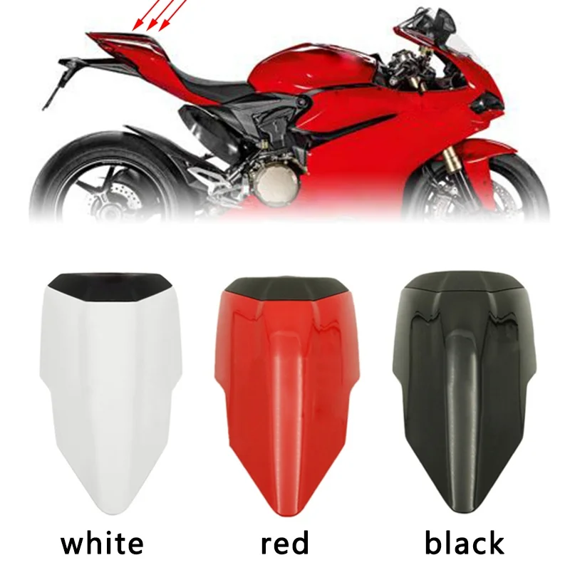 

1pc Motorcycle Rear Passenger Seat Fairing Cowl Cover for Ducati 959 1299 2015-2017 Motorcycle Rear Cover Styling Accessories