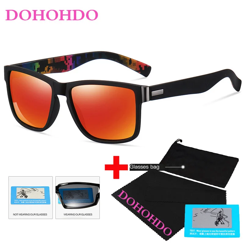 Unisex Vintage Polarized Sunglasses Square Sun Glasses Famous Brand Sunglases Polarized Sunglasses Retro Feminino For Women Men