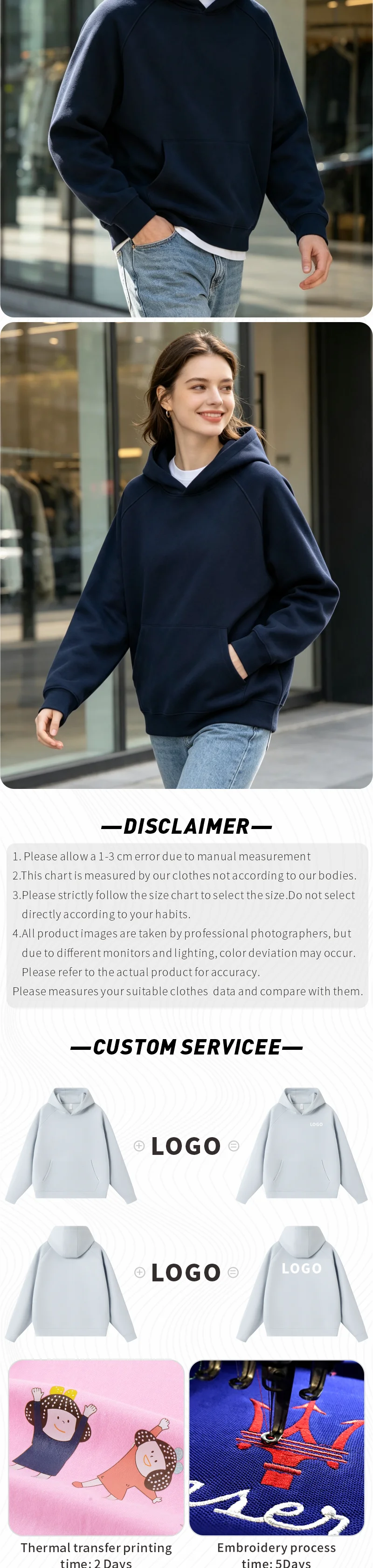 Individuelle Logos, Druck, Stickerei, Neuer Frühling-Herbst Dünner Pullover-Hoodie, Unisex, Hochwertige Freizeit-Oberteile für Männer und Frauen, Text-Sweatshirt – Detail 8