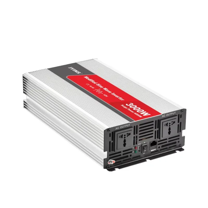 Inwerter 3000W MSW z moduflowaną sinusoidą i ekranami LCD