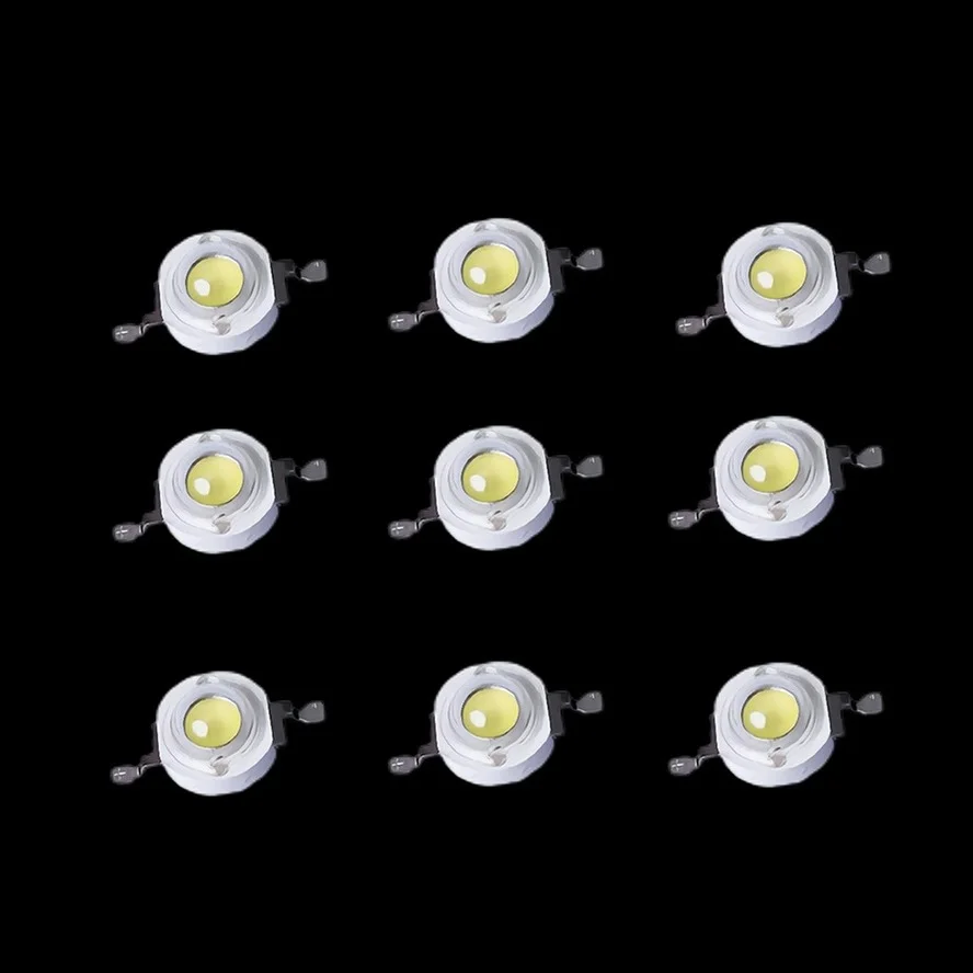 HZZKZZ Selling 1-10/PCS TZT led 1W 100-120LM LED Bulb IC SMD Lamp Light Daylight white/warm white High Power 1W LED Lamp bead