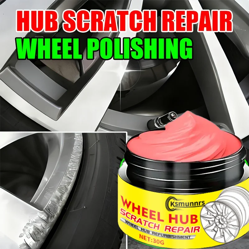 

Комплект для ремонта колес - паста для ремонта царапин на колесах автомобиля, паста для ремонта царапин на колесах и колесах - ремонт легкосплавных колес, износ, оксидаты