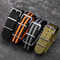 Universal Canvas Watch Band 18mm 20mm 22mm Nylon Wristband nato Watch Strap For SEIKO Tissot Swatch OMEGA IWC CASIO Bracelet