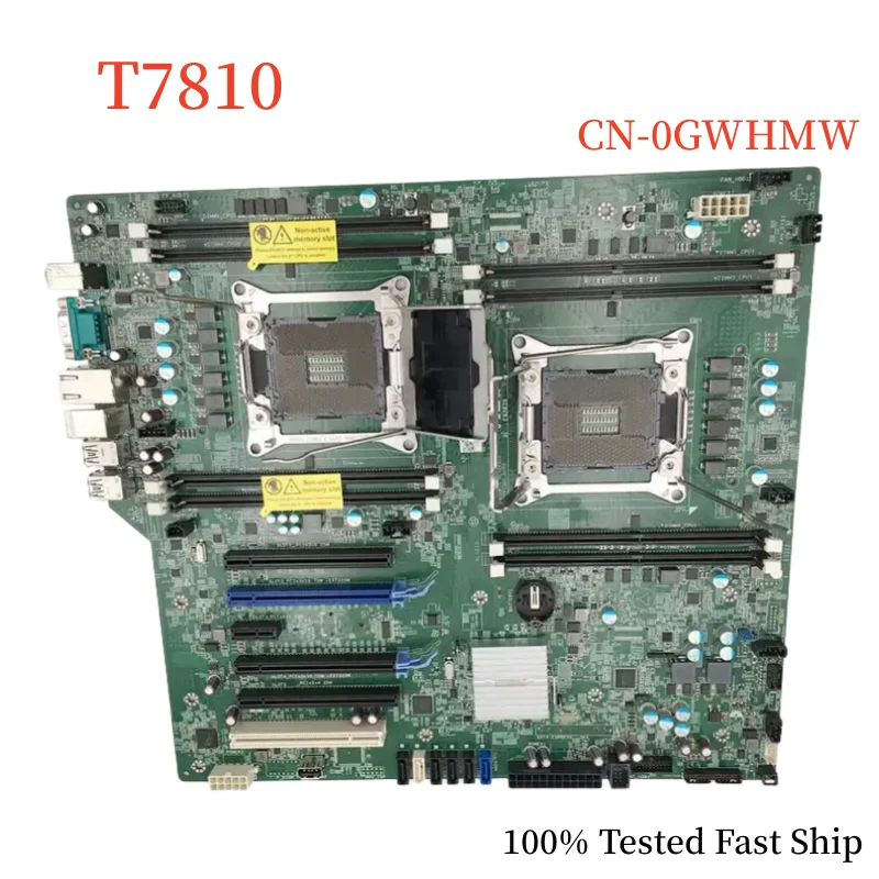 

CN-0GWHMW для графической рабочей станции Dell T7810, материнская плата 0GWHMW GWHMW, 100% тестирование, быстрая доставка