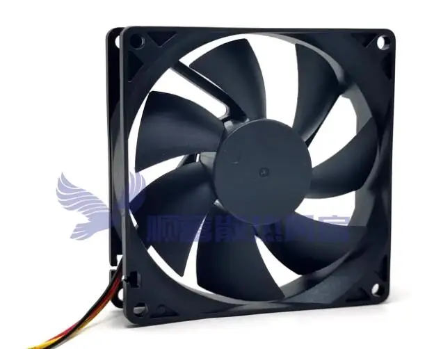 ADDA AQ0924HB-A70GL DC 24V 0.15A 90x90x25mm 3-Wire Server Cooling Fan