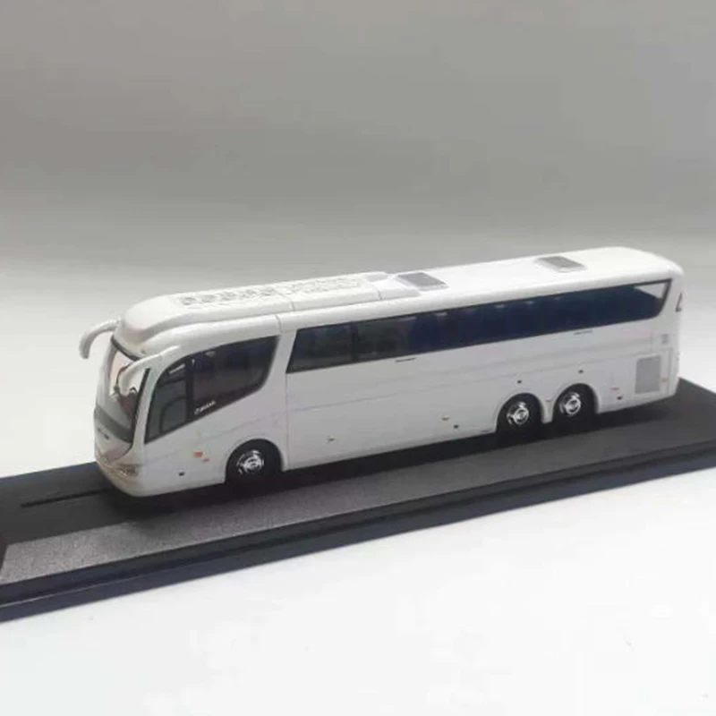 

Оксфорд, литой под давлением 1:76 Plaxton Elite, белый трехосный автобус, имитация сплава, модель автомобиля, коллекция, игрушка, подарки, сувениры