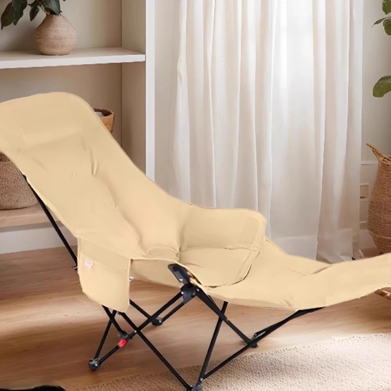 

Light Weight Yellow Camping Chair Folding Nature Sun Recliner Camping Chair Lounger Outdoor Cadeira De Praia Furnitures