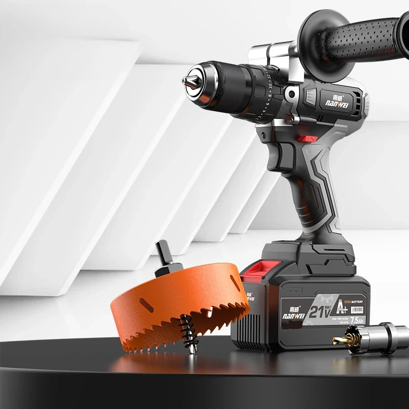 Electric Screwdriver 150nm Brushless with Impact Function Suitable for Ice Drilling Fishing Limited Time Discount