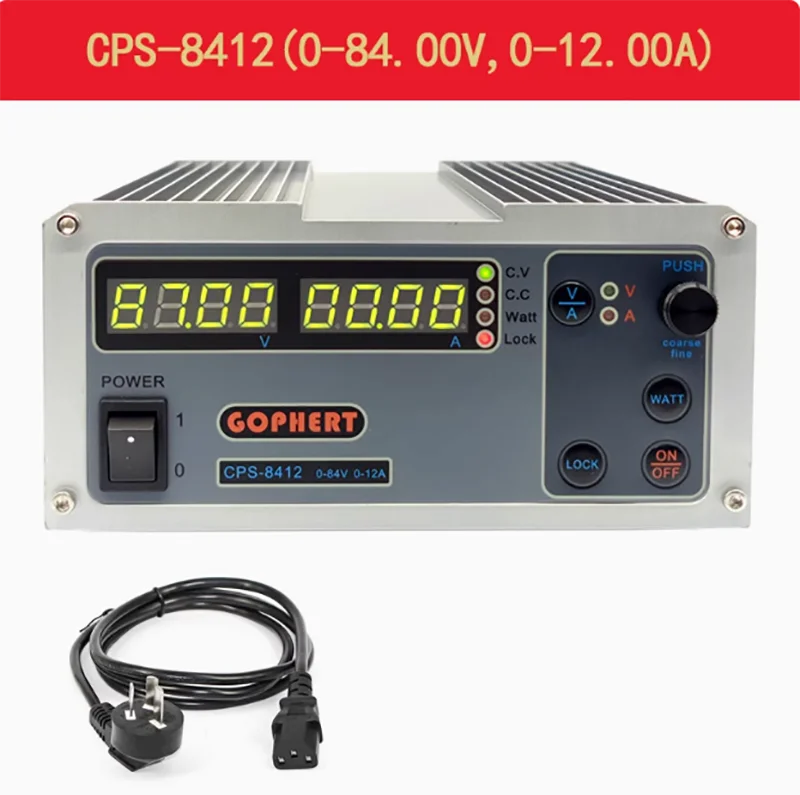 CPS-8412 84V12A Digital Adjustable DC Power Supply high-power switching power supply constant voltage constant current source