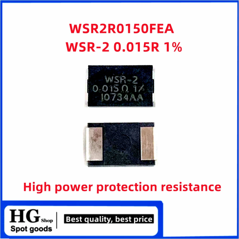 WSR2R0150FEA WSR-2 0.015R 1% DALE 2W 4527 Current Sensing Resistor 2W 15mR High power protection resistance