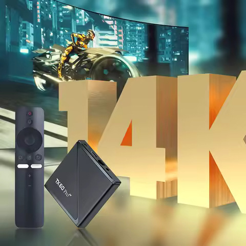 Android 10 Smart TV Box 1GB 8GB Media Player 14K 2.4G/5G Dual WiFi Set Top Box with Remote Android Box