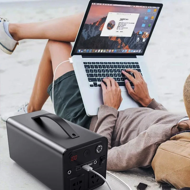 

300W High Power Portable Household Lighting Large Capacity 220V Energy Storage For Outdoor Emergencies MPPT Mobile Power Supply