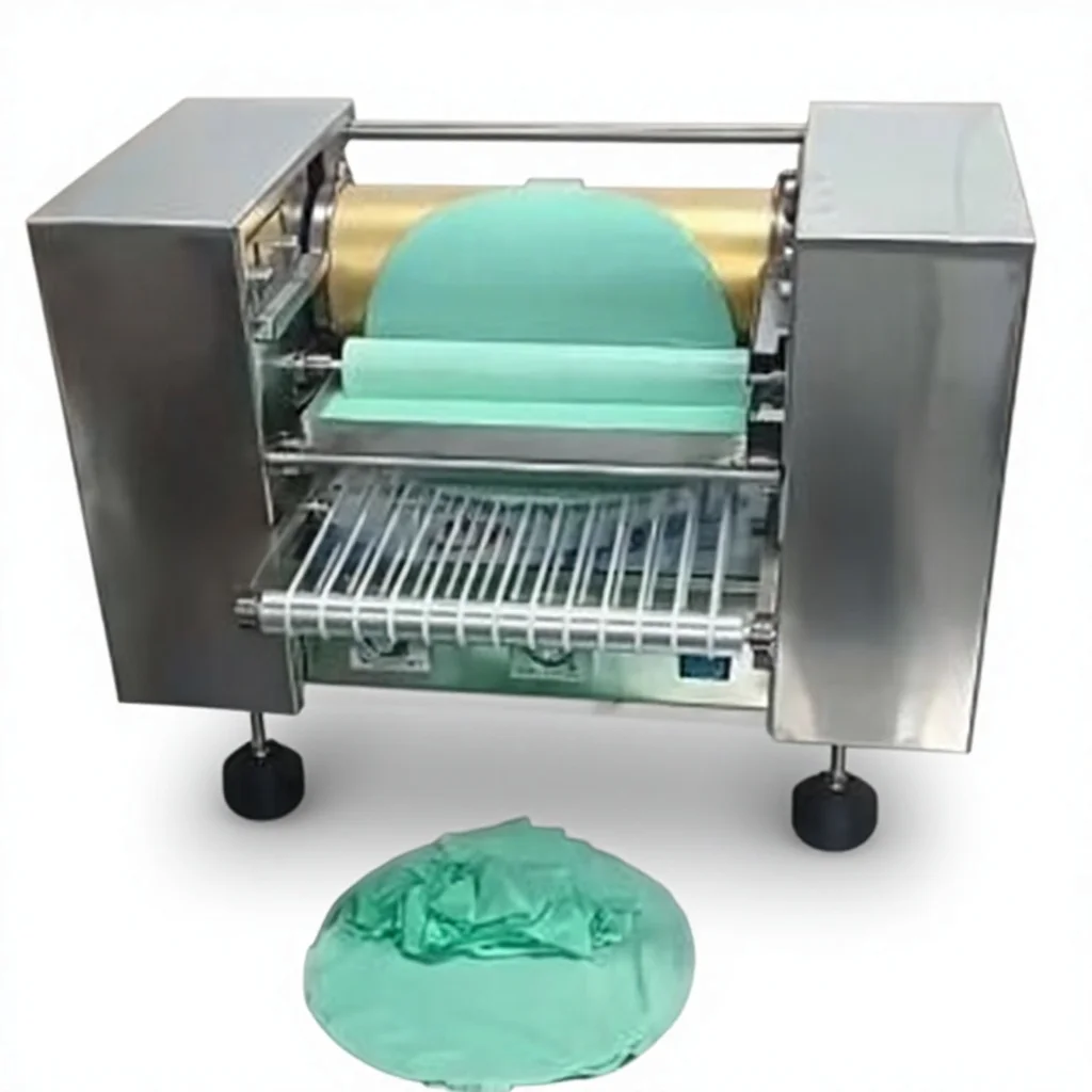 Mango Durian Thousand Layer Spring Roll Pancake Making Maker 4- 9.5 Inch Customized Durian Crepe Making Machine