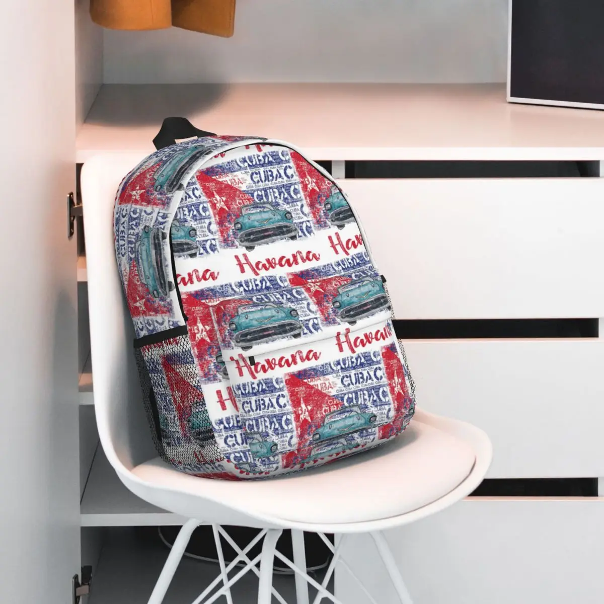 Cuba Cuban Havana Flag Gift Backpack Hot Sale Daypack Large Capacity Boys Girls BookBag Shoulder Bags for Men Women School Bag