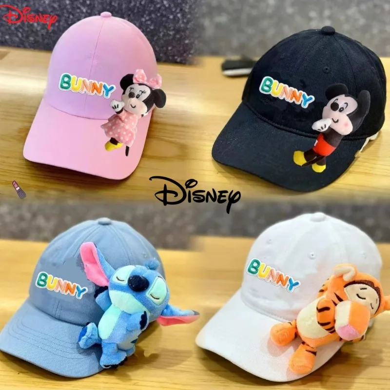 

Disney Stitch New Cute Cartoon Brushed Washable Cotton Baseball Cap for Boys and Girls, Fashionable Creative Unisex Baseball Hat