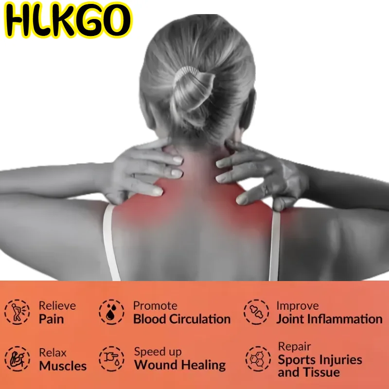 

1055mW High Power Cold Laser Therapy Device, 1064nm 15 Diodes for Deep Treatment of Neuropathy and Inflammation