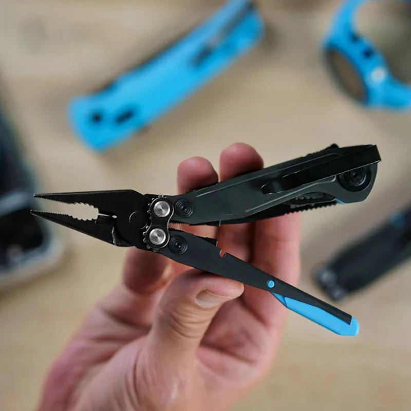 DAKOYU Folding Multitool Pliers Multi-functional Combination Tool Pliers EDC Outdoor Equipment