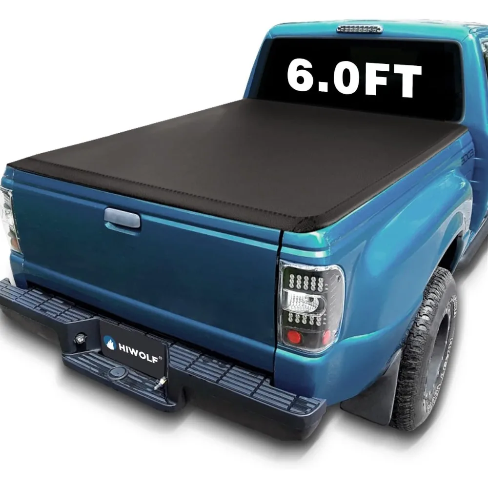 Soft Tri-Fold Truck Bed Tonneau Cover Fits 1993-2004 Ranger with Flareside/Stepside 6' Bed (72") | PRX3 |