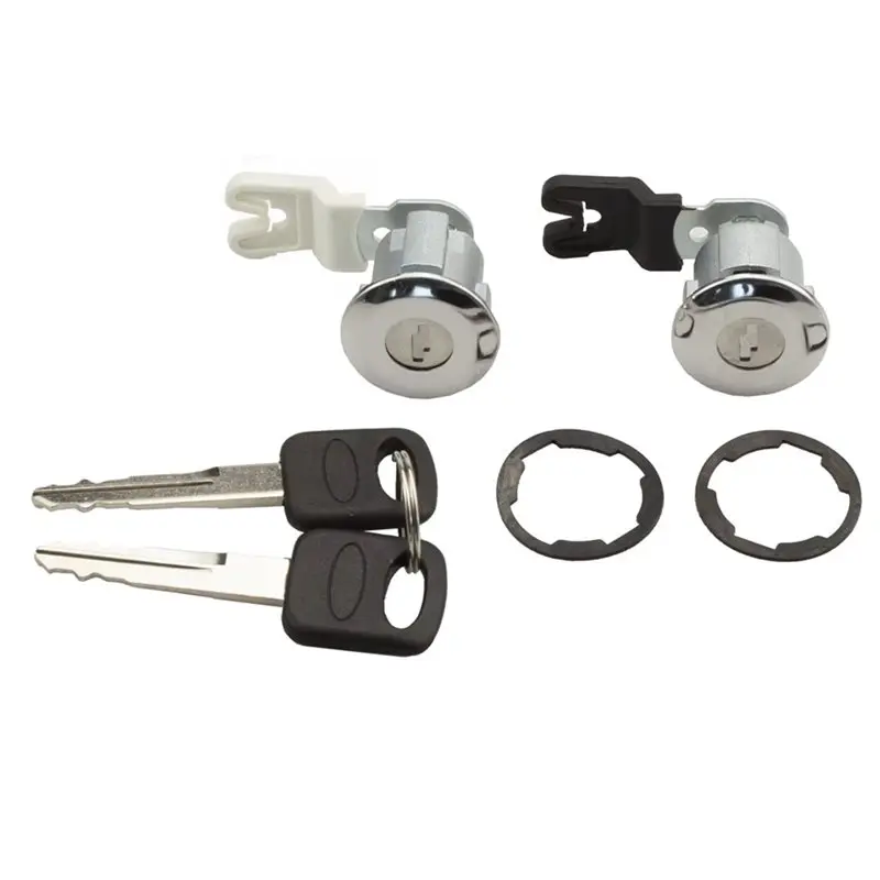 Superior-1 Pair Door Lock Cylinder With 2Keys For Ford E150 E250 E350