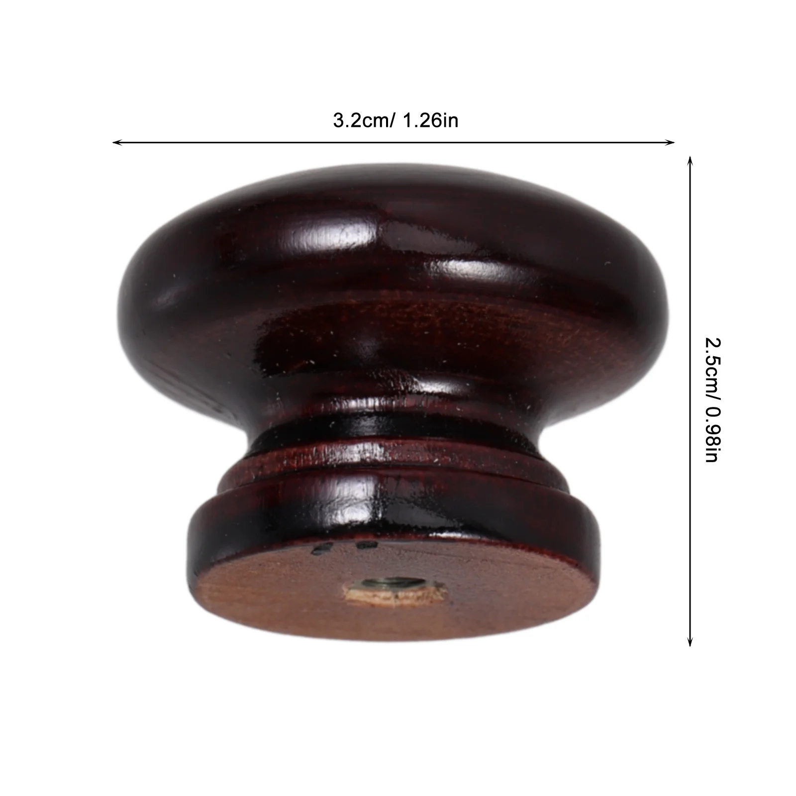 12 قطعة درج خشبي يسحب المواد الخشبية سهلة التركيب لمقابض باب الخزانة المقابض الرجعية الأثاث الأجهزة تسحب