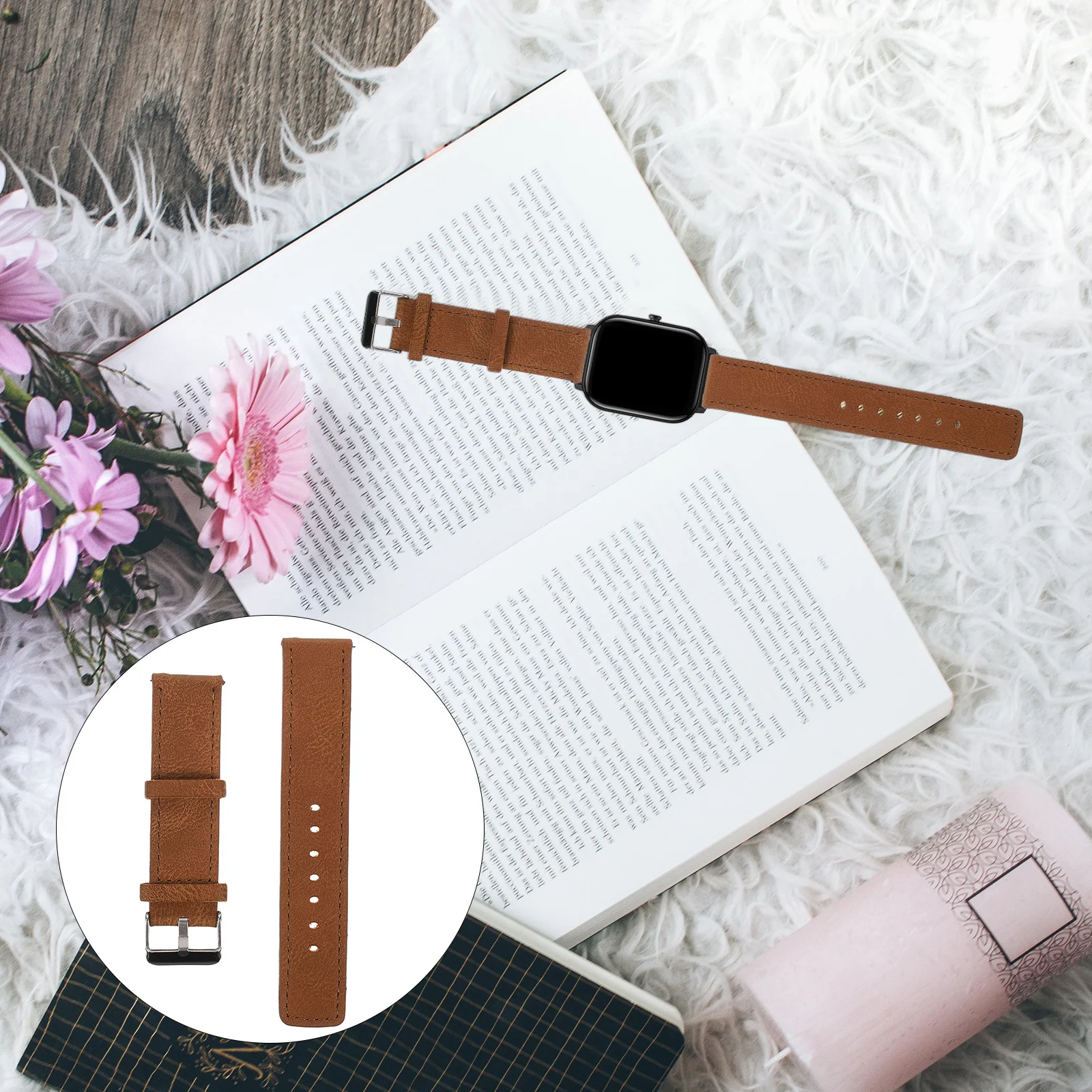 

Retro Watch Strap Compatible with Xiaomi Ls02 Stylish Band Easy Installation Secure Buckle Long Service Life